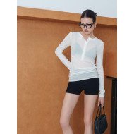 Women's Seamless High-Elasticity PLA Safety Shorts